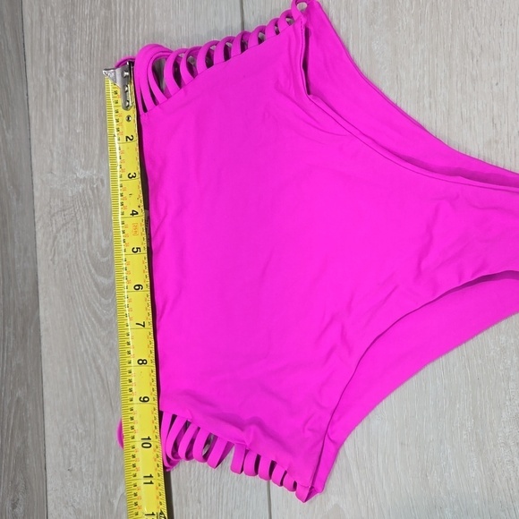 NEW L Space Women Anthropologie Swim bottom bitsy cut sz S - Picture 5 of 6